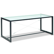 ET009 와이어 유리회의테이블