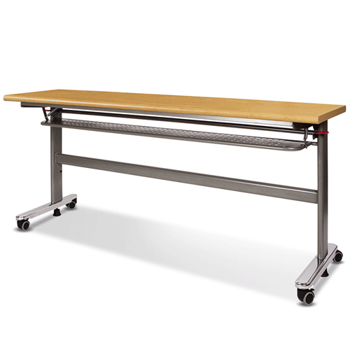 연수용테이블 H형 (포밍상판/가림판무)