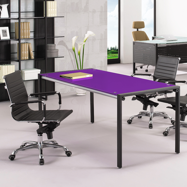 [할인이벤트]LF2810-9 바이올렛유리 회의용테이블