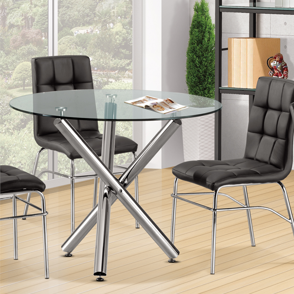 LF011 유리 원형테이블