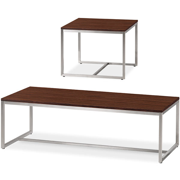 PST 흑단 소파테이블/전화대 (스테인레스)