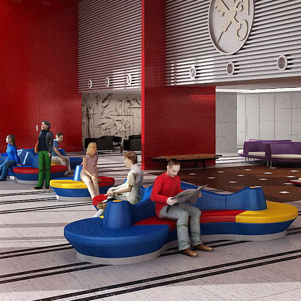 타키온 로비용 소파