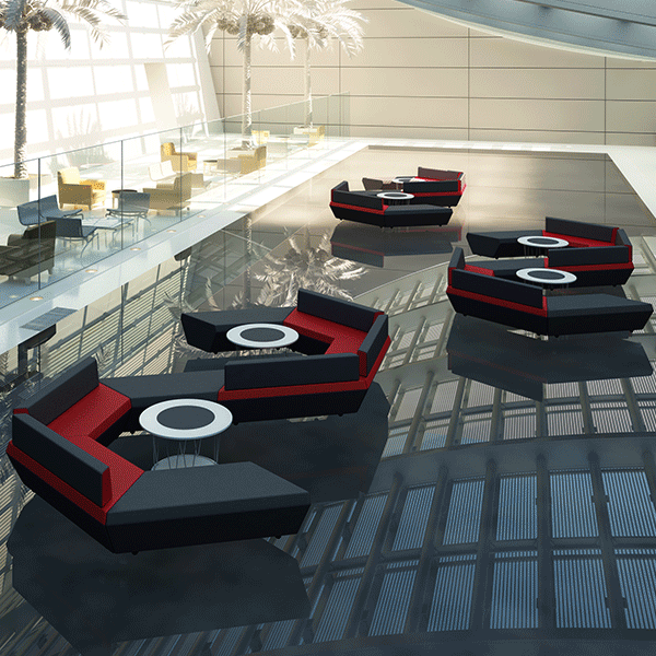 솔리드 로비용 소파