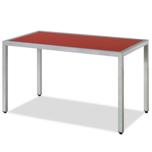 ET021 유리테이블(레드페인팅)