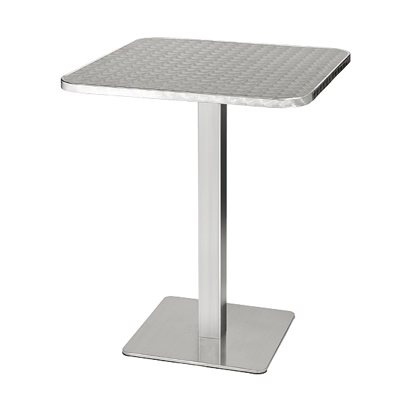 HFT-5667 베블 스테인레스 사각 테이블