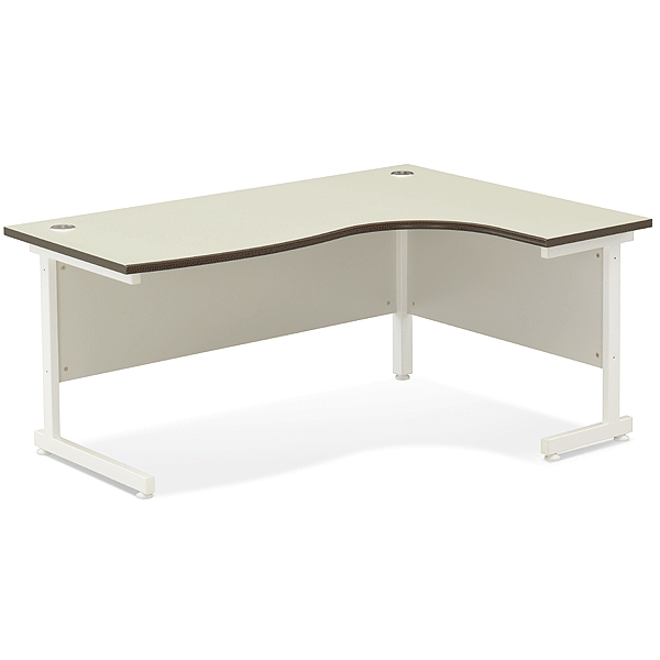 [웨이브&탑 시리즈] B형 L형 책상