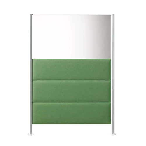 UNIQX 소리먹는 파티션 MF-데스크형 (H1160mm) 상부 불투명 아크릴