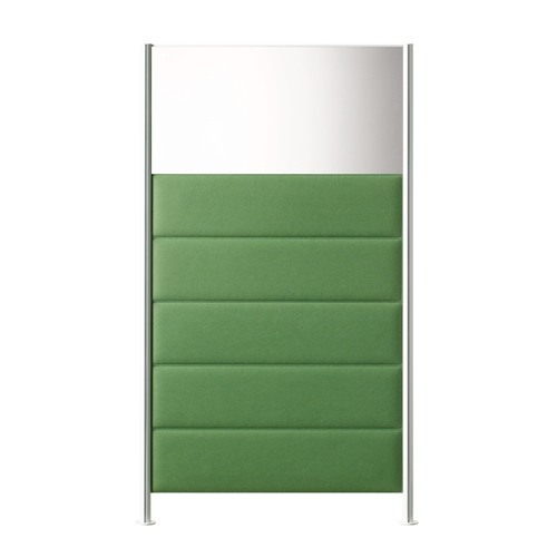 UNIQX 소리먹는 파티션 MF-데스크형 (H1580mm) 상부 불투명 아크릴