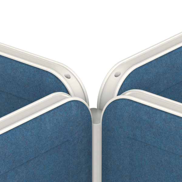 플렛 4WAY 포스트 사각 연결대