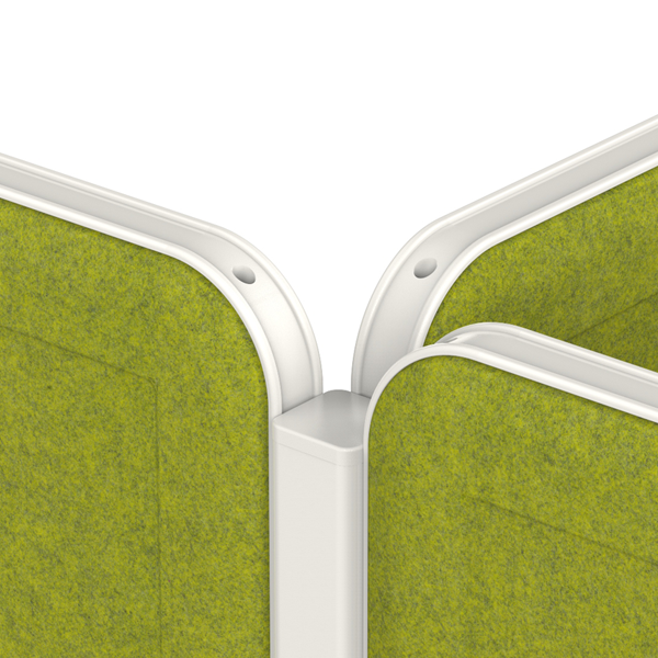 플렛 3WAY 포스트 사각 연결대