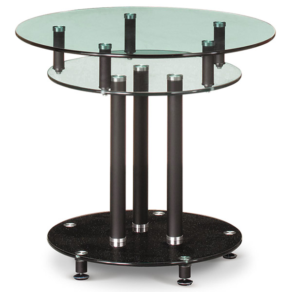 UGT 유리 원형테이블(그린)