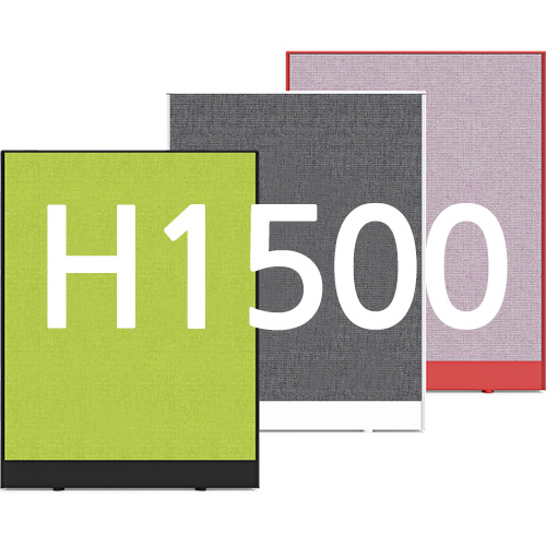 컬러프레임 PVC 45T 고급파티션 H1500