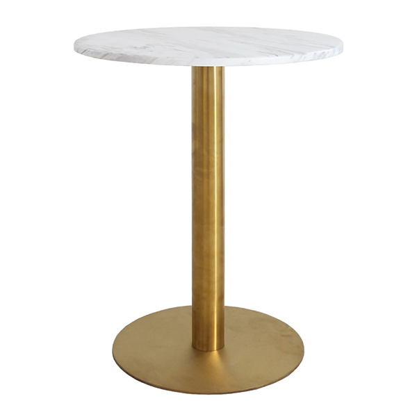 골드 원형 테이블(600&Oslash;/골드다리)