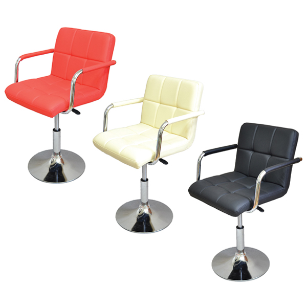 체스 팔걸이 원판형 의자