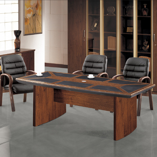 WNT-8000 월넛 패드형 회의테이블