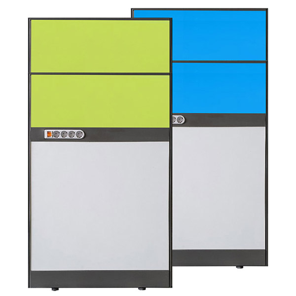 PVC 45T 콘센트 우드 파티션 H1500