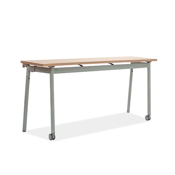 접이식 책상 350N(D350N) 그레이 프레임 / 가림판무 - 배송비 별도 문의