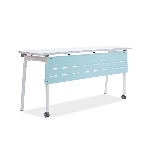 접이식 책상 350WP(D350WP) 화이트프레임/가림판유 - 배송비 별도 문의