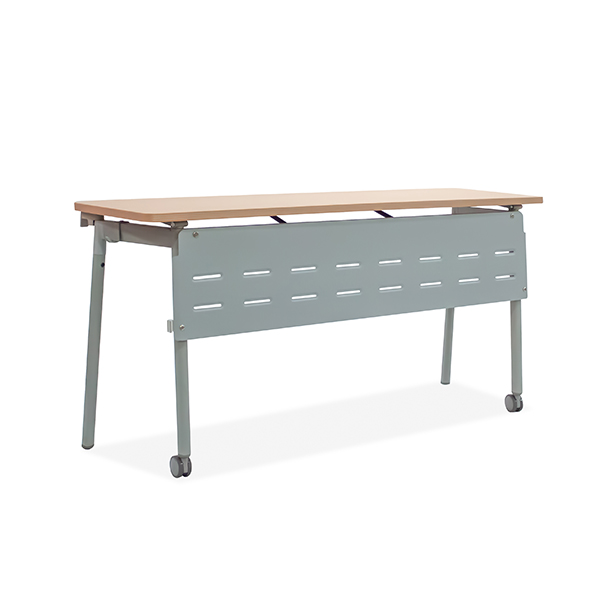 접이식 책상 350P(D350P) 그레이 프레임 / 가림판유 - 배송비 별도 문의