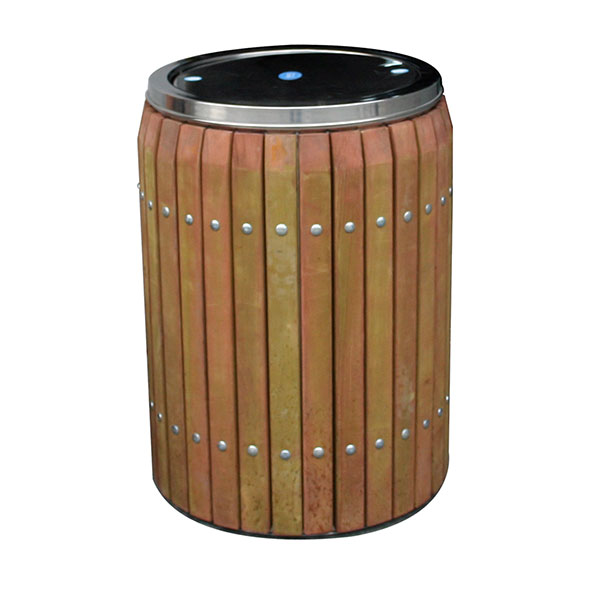 [JOY 17-4] 원목 모래겸용 휴지통