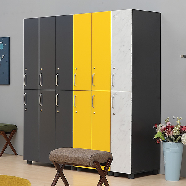 [T-디셀 시리즈] 2단 2인용 락커장