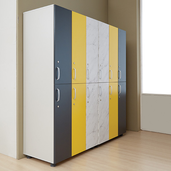 [T-디셀 시리즈] 2단 4인용 락커장