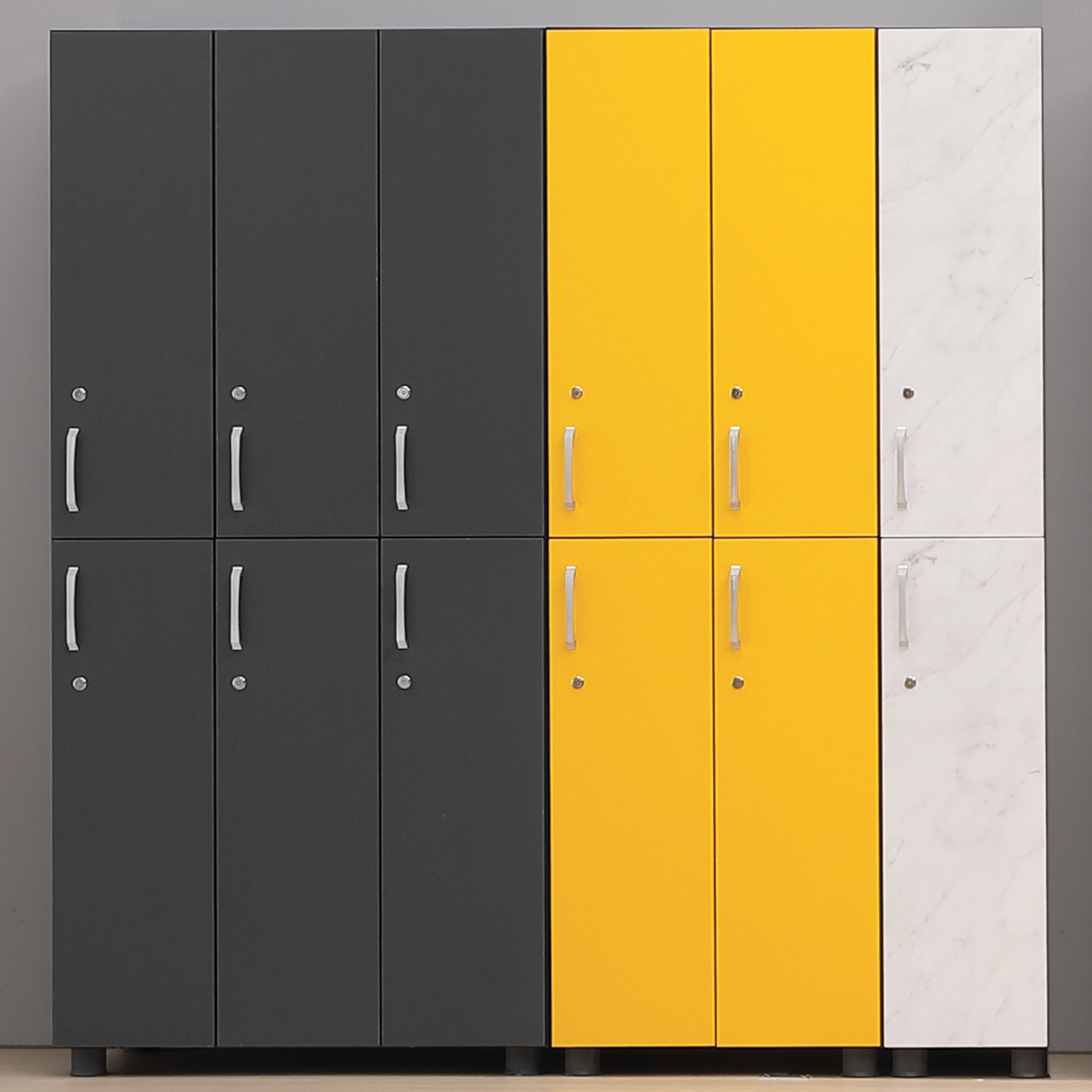 [T-디셀 시리즈] 2단 6인용 락커장