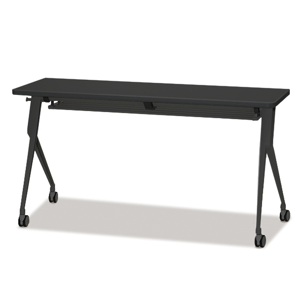 TSC 09-6 수강용책상 (알루미늄프레임/엣지상판/다리선택/오토락스토퍼) 블랙 에디션 -수량 10개 이상부터 가능-