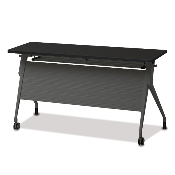 TSC 11-5 수강용책상 (알루미늄프레임/엣지상판/뒤고정) 블랙 에디션 -수량 10개 이상부터 가능-