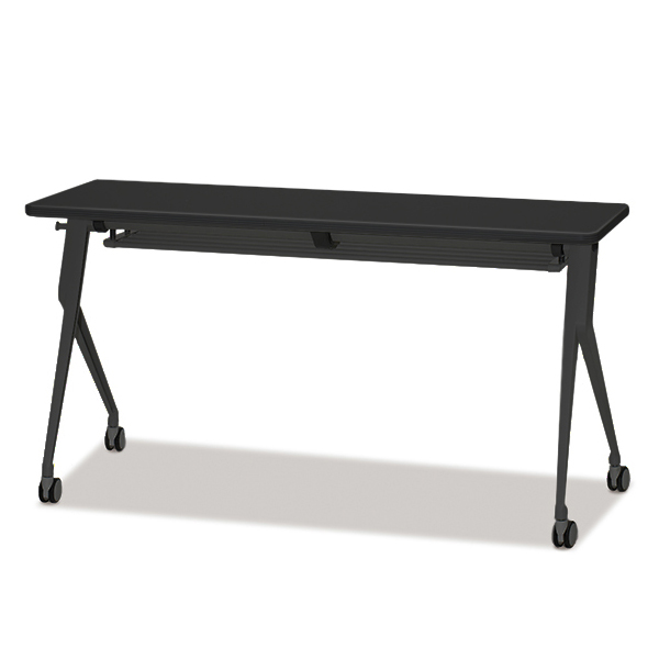 TSC 11-6 수강용책상 (알루미늄프레임/엣지상판/다리선택) 블랙 에디션 -수량 10개 이상부터 가능-