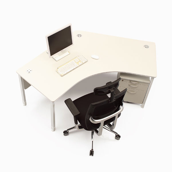 [SF/라온 시리즈] 믹스 120도 책상 ★1인책상★ / 스크린 별도