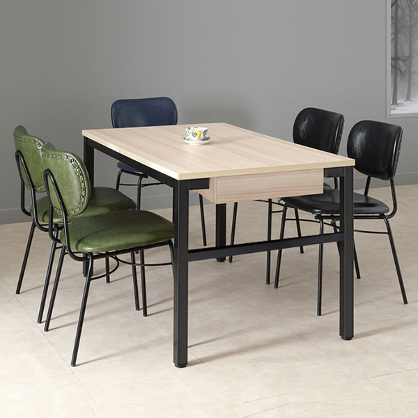 HFT-1404 LPM 사각식탁 (수저통장착/25T)