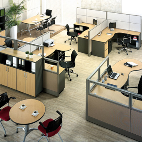 [웨이브&탑 시리즈] L형 퍼즐책상 / 국산