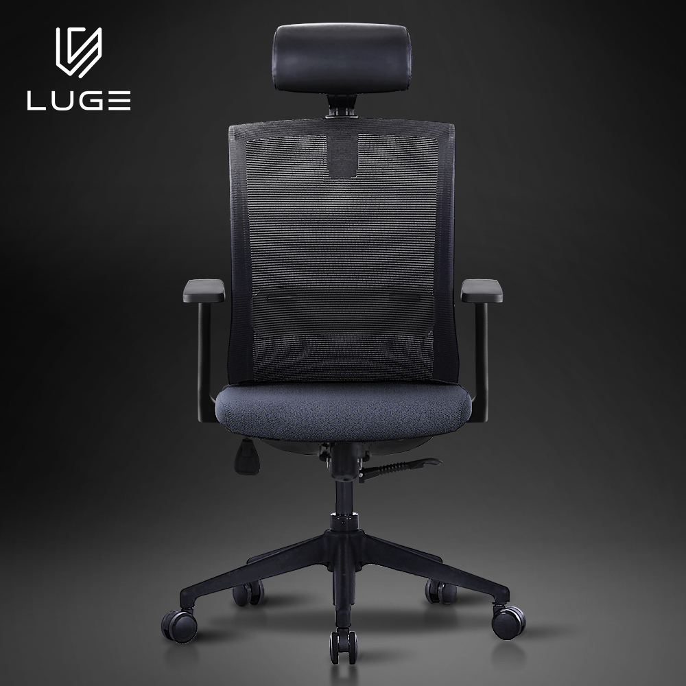 LUGE 루게 L60 사무용의자 블랙프레임 - 전국배송