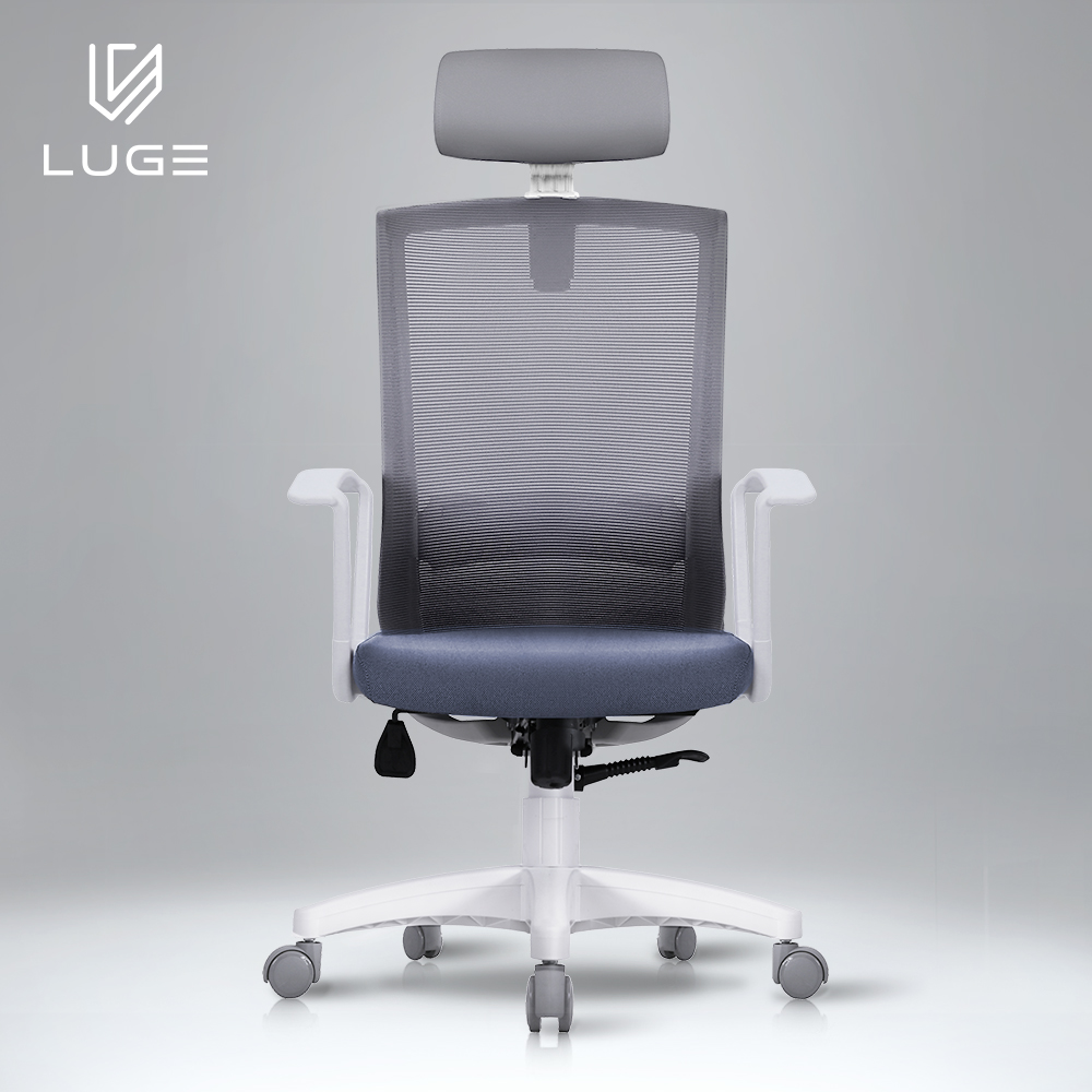 LUGE 루게 L50 STANDARD 사무용의자 화이트프레임 - 전국배송