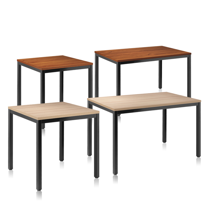 HFT-1404/2204 LPM 사각식탁 (25T) 내추럴/월넛