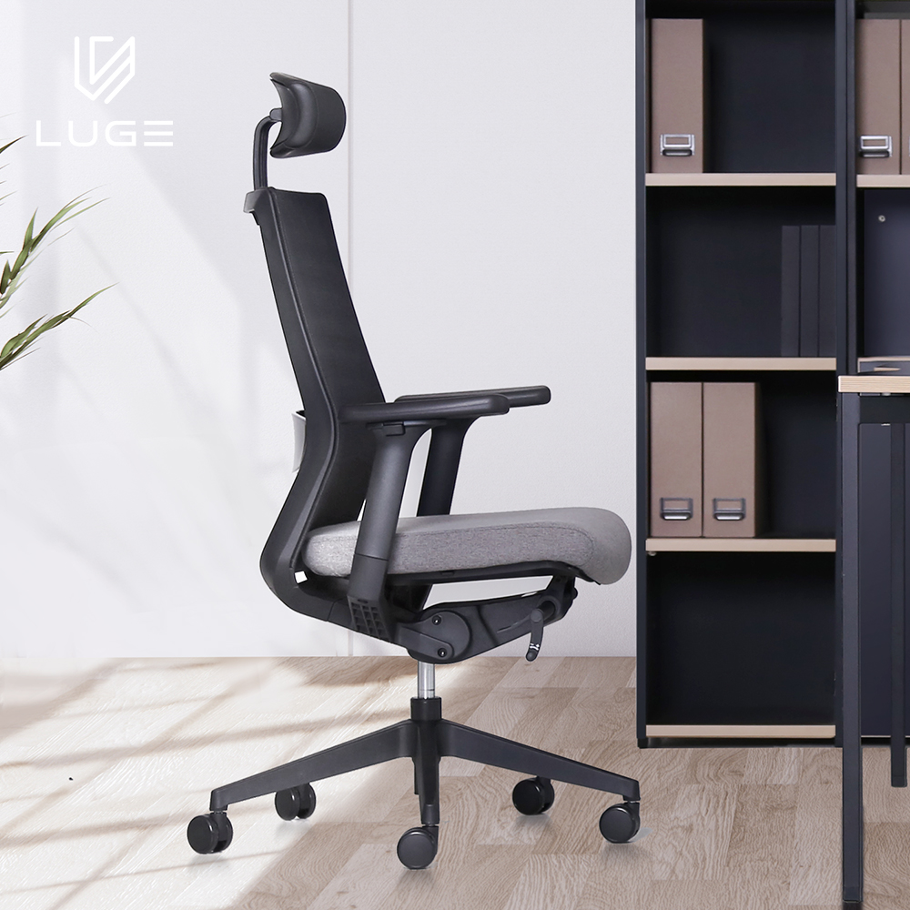 LUGE 루게 L80 프리미엄의자 블랙프레임