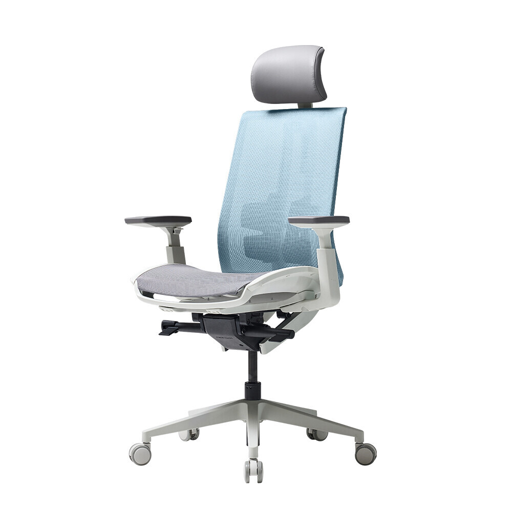 듀오백 D3 에어로 D3-HMW 사무용의자 / 화이트프레임