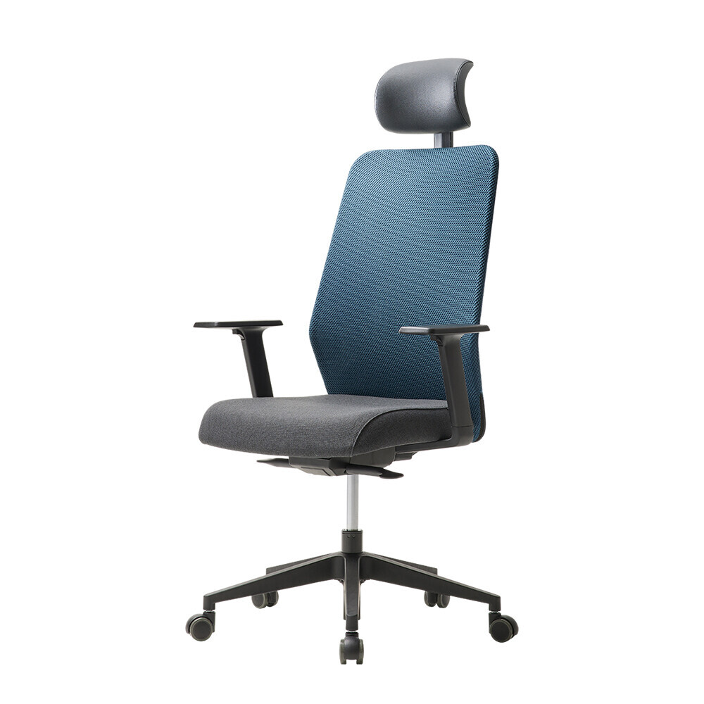 듀오백 Q1 슈프림 Q1SP-HA-C 사무용의자 / 블랙프레임