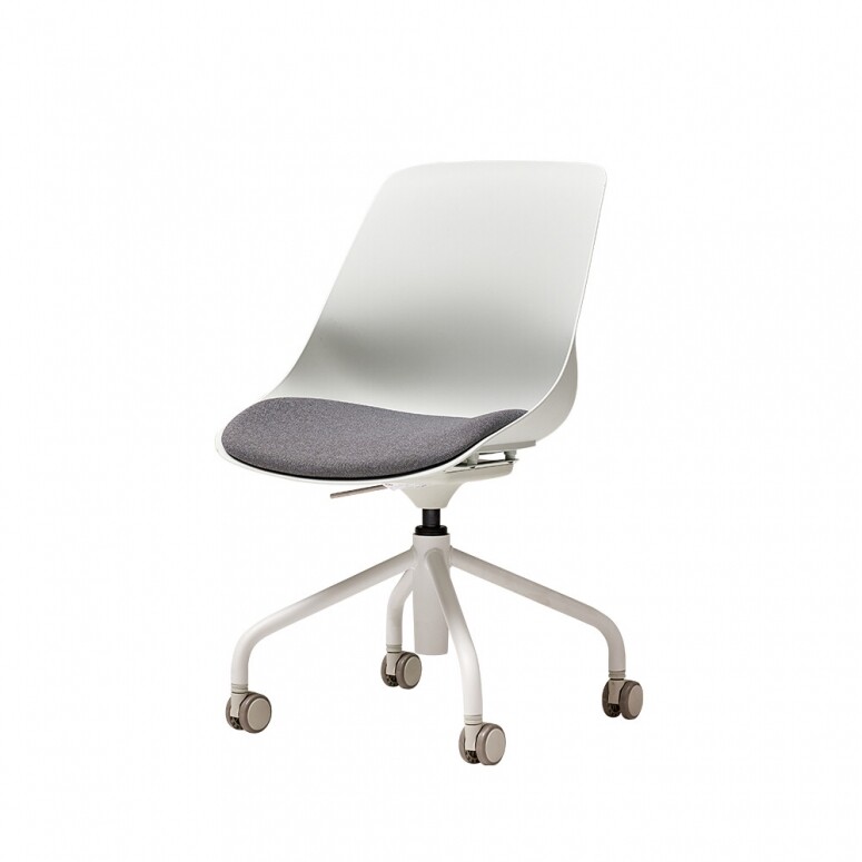 듀오백 QL6W-1S 회의용의자 / 화이트프레임