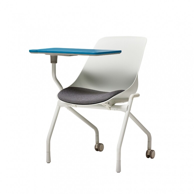 듀오백 QL6W-1T 수강용의자 / 화이트프레임