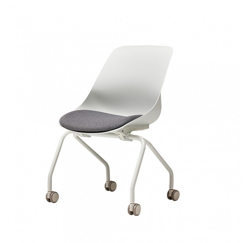 듀오백 QL6W-1A 회의용의자 / 화이트프레임