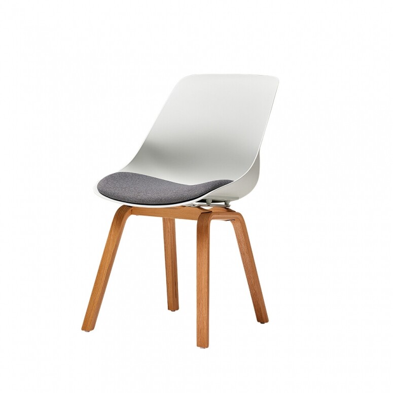 듀오백 QL6W-1W 회의용의자 / 화이트프레임