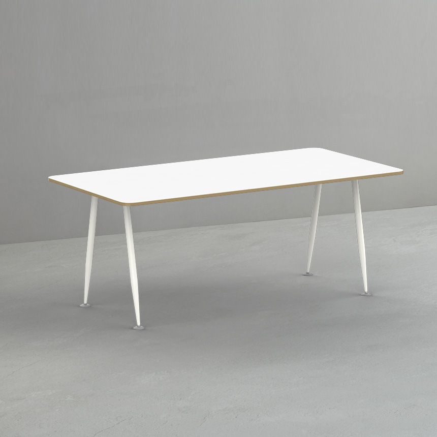 심플즈 R2 회의테이블 (NO.240 / 사각 라운드형 상판 18T)