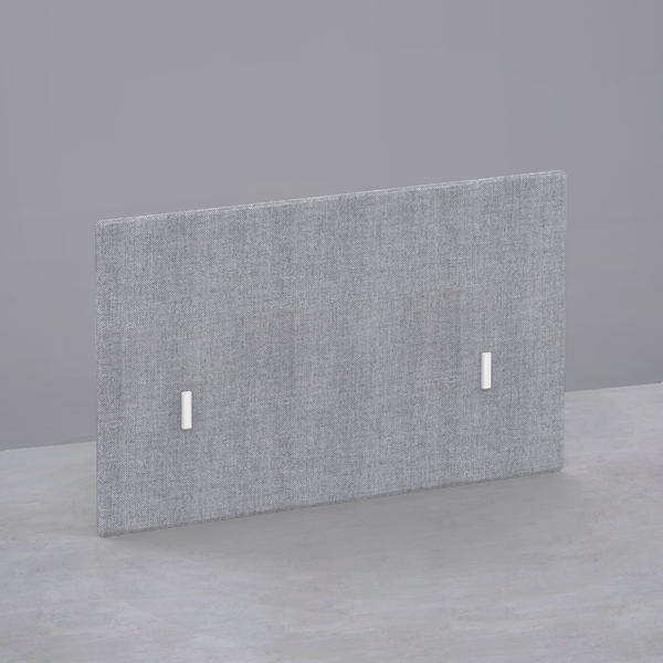 심플즈 공용 철제 파티션 H800 (NO.166-2 / 화이트 프레임)