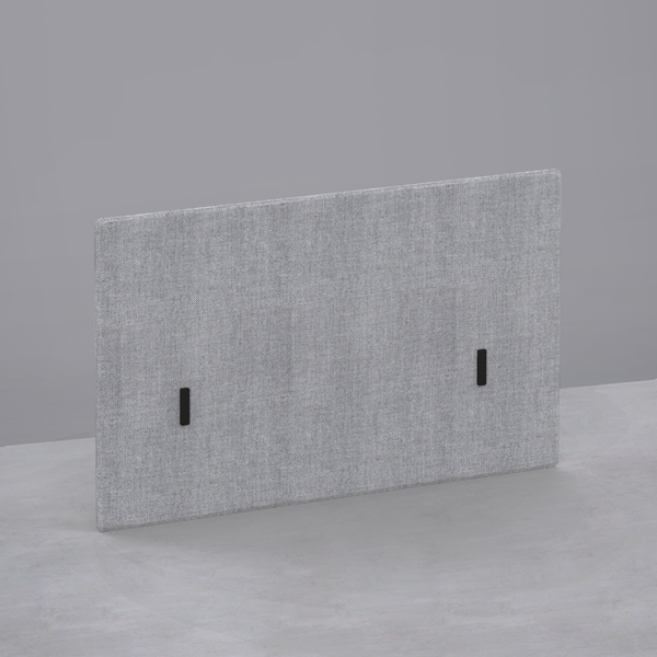 심플즈 공용 철제 파티션 H800 (NO.166-2 / 블랙 프레임)