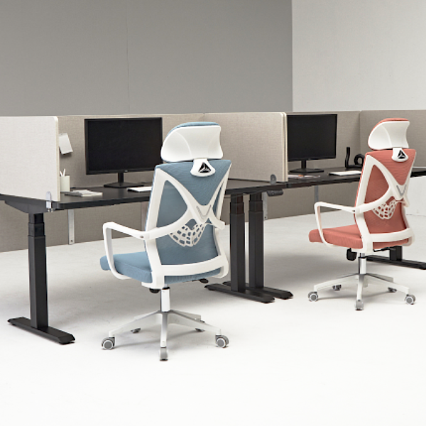 M300 모션데스크 높이조절책상(블랙프레임)