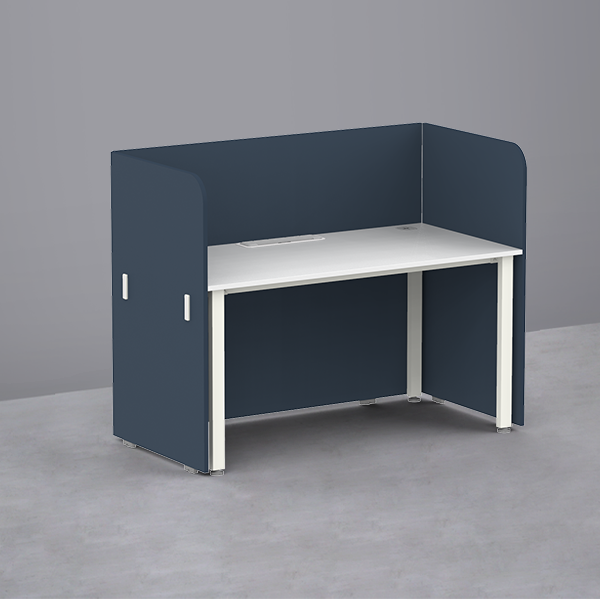 심플즈 공용 풀 파티션 H1120 (NO.243 / NO.245 / 화이트 프레임)