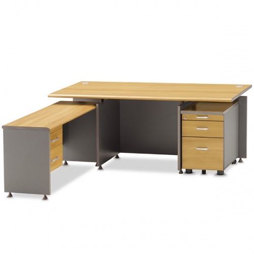 [웨이브&탑 시리즈] 마스터 책상-수입