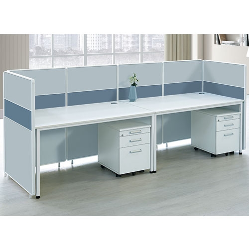 [PVC 프레임] 캔디 30T (H1200) 패브릭 쓰리톤파티션